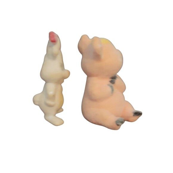 Vintage 1985 McDonalds Phil Mendes KissyFur Happy Meal Figure Rabbit Pig  Flock - Picture 3 of 5